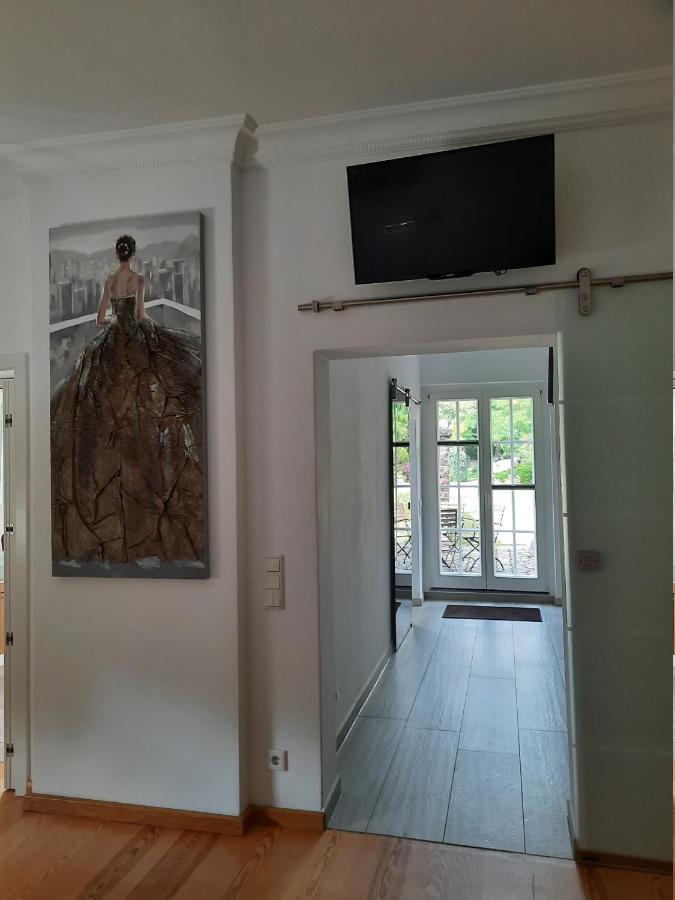 Hanghaus Der Villa Oderblick Oderberg Bagian luar foto