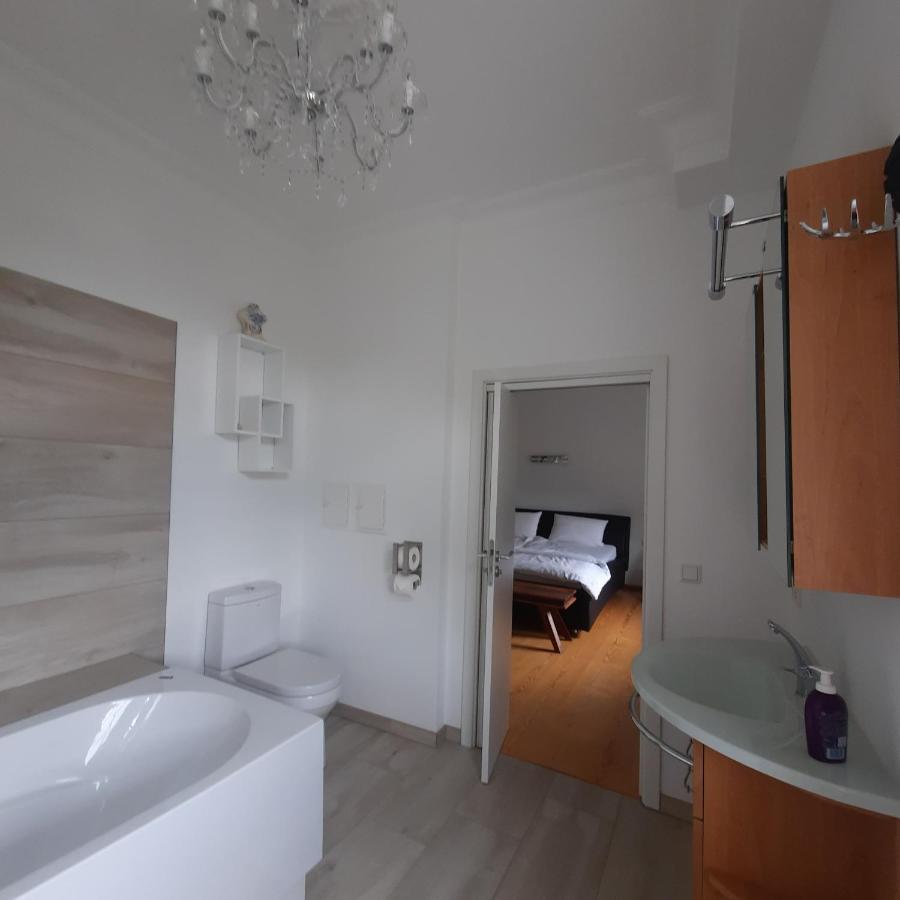Hanghaus Der Villa Oderblick Oderberg Bagian luar foto